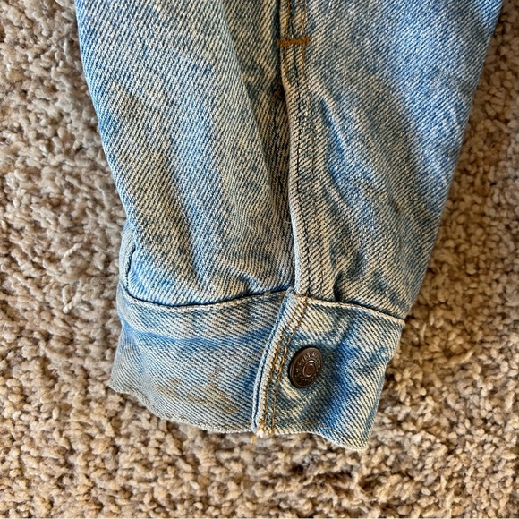 Levi’s Sherpa lined Trucker Jacket - Orange tab - Picture 4 of 10